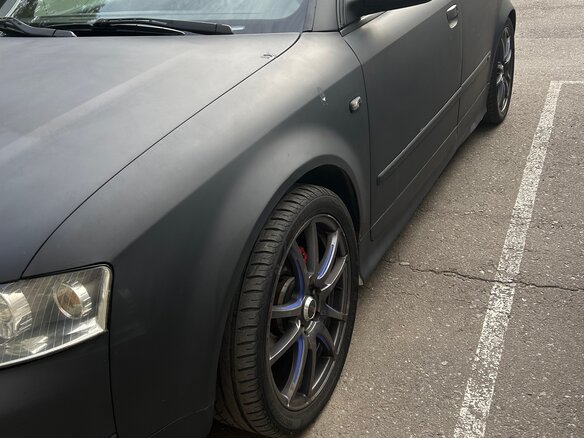 2003 Audi A4 II (B6), чёрный - вид 6
