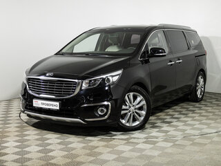 2017 Kia Carnival III, чёрный, 2269585 рублей, вид 1