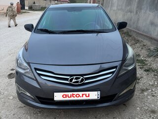 2015 Hyundai Solaris I Рестайлинг, серый, 620000 рублей, вид 1