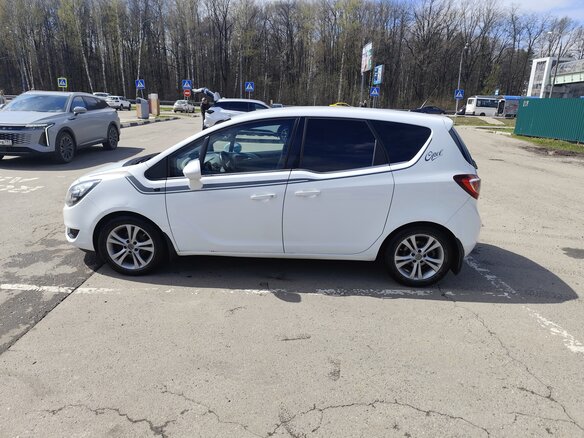 2014 Opel Meriva B Рестайлинг, белый - вид 9