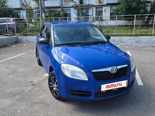 2009 Skoda Fabia II, синий, 375000 рублей, вид 2