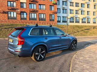 2018 Volvo XC90 II, синий, 4250000 рублей, вид 4