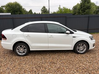 2019 Volkswagen Polo V Рестайлинг, белый, 1130000 рублей, вид 2
