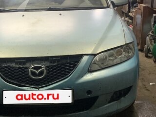 2004 Mazda 6 I (GG), серебристый, 130000 рублей, вид 1
