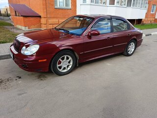 2001 Hyundai Sonata IV (EF) Рестайлинг, красный, 265000 рублей, вид 1