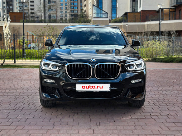 2019 BMW X4 30d II (G02), чёрный, 5490000 рублей - вид 1