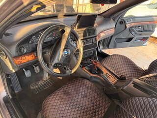 2000 BMW 5 серии 523i IV (E39), серебристый, 630000 рублей, вид 4