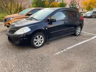 2010 Nissan Tiida I Рестайлинг, чёрный, 475000 рублей, вид 1