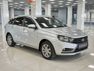 2020 Lada (ВАЗ) Vesta SW I, серебристый, 1081000 рублей, вид 3