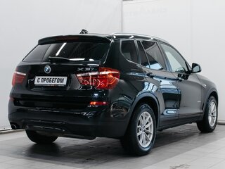 2015 BMW X3 20i xDrive II (F25) Рестайлинг, чёрный, 2392000 рублей, вид 3