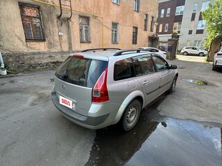2007 Renault Megane II Рестайлинг, серебристый, 520000 рублей, вид 5