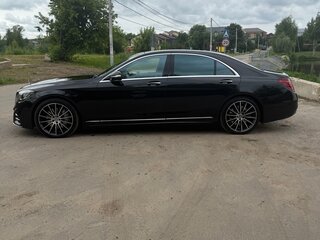 2017 Mercedes-Benz S-Класс 560 Long VI (W222, C217) Рестайлинг, чёрный, 4300000 рублей, вид 3