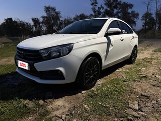 2018 Lada (ВАЗ) Vesta I, белый, 970000 рублей, вид 1