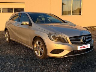 2015 Mercedes-Benz A-Класс 180 III (W176) Рестайлинг, серебристый, 1500000 рублей, вид 1