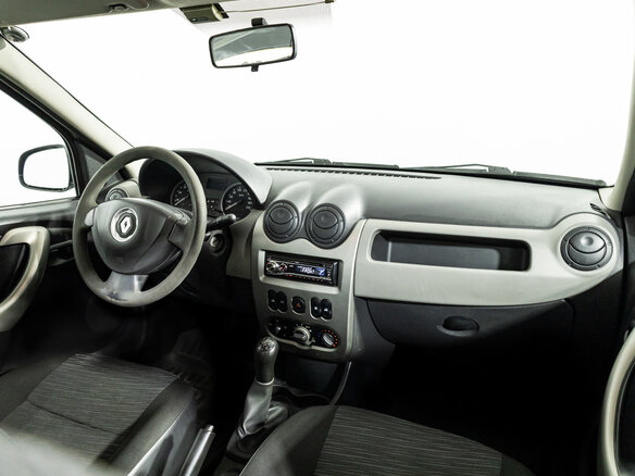 2011 Renault Logan I Рестайлинг, бежевый, 349585 рублей - вид 8