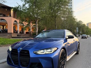 2022 BMW M4 Competition Package G82/G83, синий, 8600000 рублей, вид 3