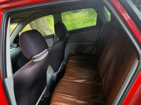 2005 Mazda 3 I (BK), красный, 340000 рублей - вид 7