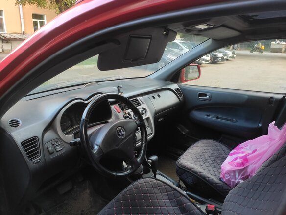 2004 Honda HR-V I Рестайлинг, красный, 400000 рублей - вид 3