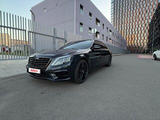 2016 Mercedes-Benz S-Класс 500 Long 9G-TRONIC VI (W222, C217), чёрный, 3100000 рублей, вид 4
