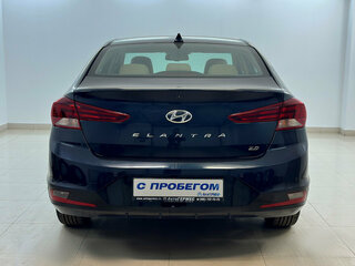 2019 Hyundai Elantra VI (AD) Рестайлинг, синий, 1530000 рублей, вид 3