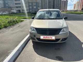 2011 Renault Logan I Рестайлинг, бежевый, 235000 рублей, вид 1
