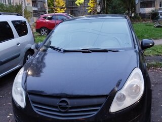 2006 Opel Corsa D, чёрный, 210000 рублей, вид 1