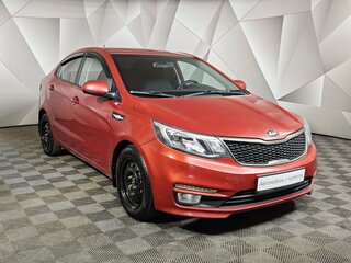 2015 Kia Rio III Рестайлинг, красный, 939000 рублей, вид 3