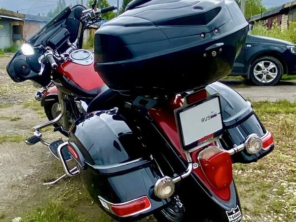 2005 Yamaha XVS1100, красный, 600000 рублей - вид 1