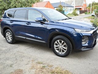 2019 Hyundai Santa Fe IV, синий, 2700000 рублей, вид 5
