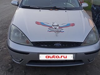2002 Ford Focus I Рестайлинг, серебристый, 400000 рублей, вид 1