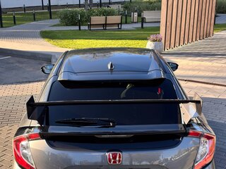 2018 Honda Civic X, серый, 1900000 рублей, вид 4