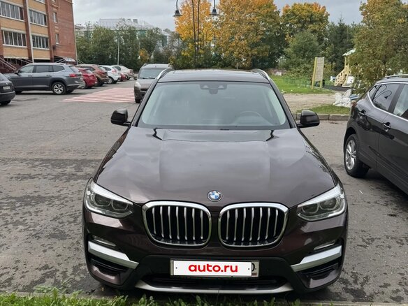 2018 BMW X3 20i xDrive III (G01), коричневый, 2900000 рублей