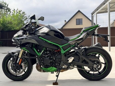 2025 Kawasaki Z H2, зелёный, 1800000 рублей, вид 4