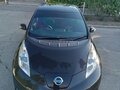 2014 Nissan Leaf (EM57) I (ZE0/AZE0), чёрный, 1450000 рублей - вид 1
