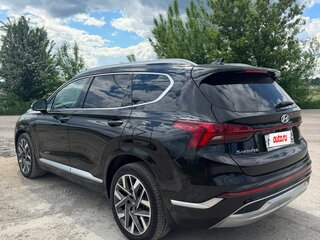 2021 Hyundai Santa Fe IV Рестайлинг, чёрный, 4500000 рублей, вид 5