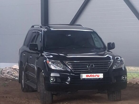2009 Lexus LX 570 III, чёрный, 3200000 рублей - вид 2