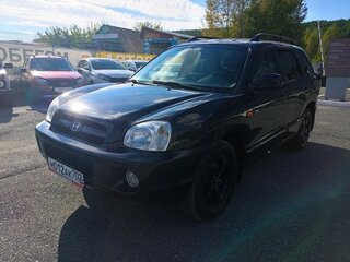 2008 Hyundai Santa Fe Classic Classic, чёрный, 630000 рублей, вид 3
