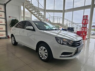 2019 Lada (ВАЗ) Vesta I, белый, 989000 рублей, вид 4