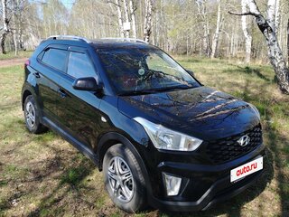 2021 Hyundai Creta I Рестайлинг, чёрный, 1700000 рублей, вид 2