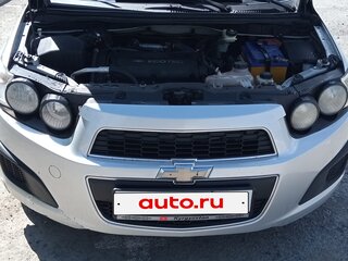 2012 Chevrolet Aveo II, серебристый, 400000 рублей, вид 2
