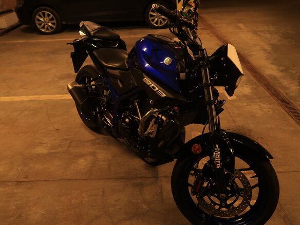 2019 Yamaha MT-03, синий, 469000 рублей - вид 8