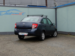 2012 Lada (ВАЗ) Granta I, серый, 259000 рублей, вид 4