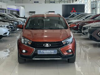 2019 Lada (ВАЗ) Vesta SW Cross I, оранжевый, 980000 рублей, вид 3