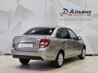 2020 Lada (ВАЗ) Granta I Рестайлинг, серый, 560000 рублей, вид 3
