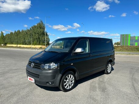 2013 Volkswagen Transporter T5 Рестайлинг, чёрный, 1590000 рублей, вид 2