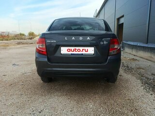 2021 Lada (ВАЗ) Granta I Рестайлинг, серый, 630000 рублей, вид 4