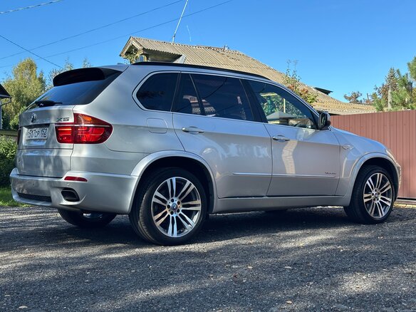 2011 BMW X5 40d II (E70) Рестайлинг, серый - вид 7