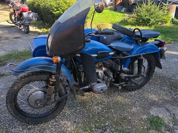 1988 Урал ИМЗ-8.103, синий, 180000 рублей