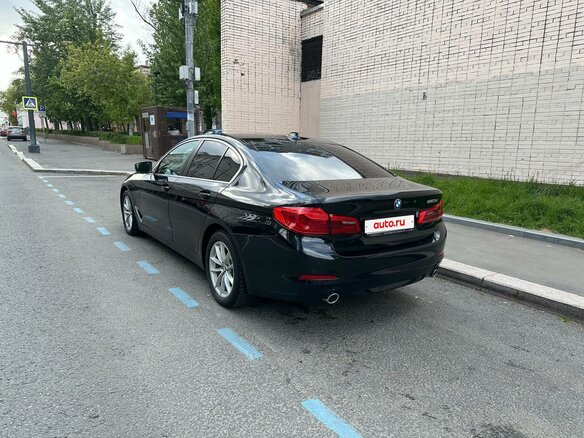 2019 BMW 5 серии 520d VII (G30/G31/G38), чёрный, 2450000 рублей - вид 6
