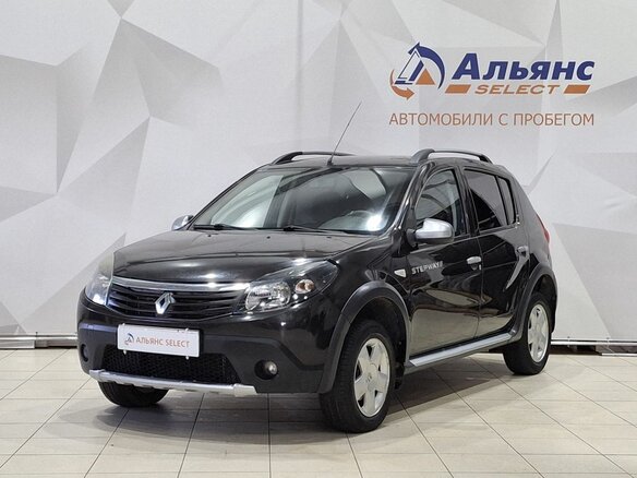 2011 Renault Sandero Stepway I, чёрный, 580000 рублей - вид 6